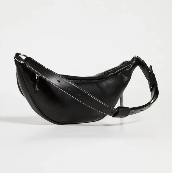 Proenza Schouler Stanton Sling Crinkled Leather Shoulder Bag - Picture 8 of 8